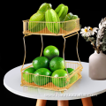 Double checked fruit basket